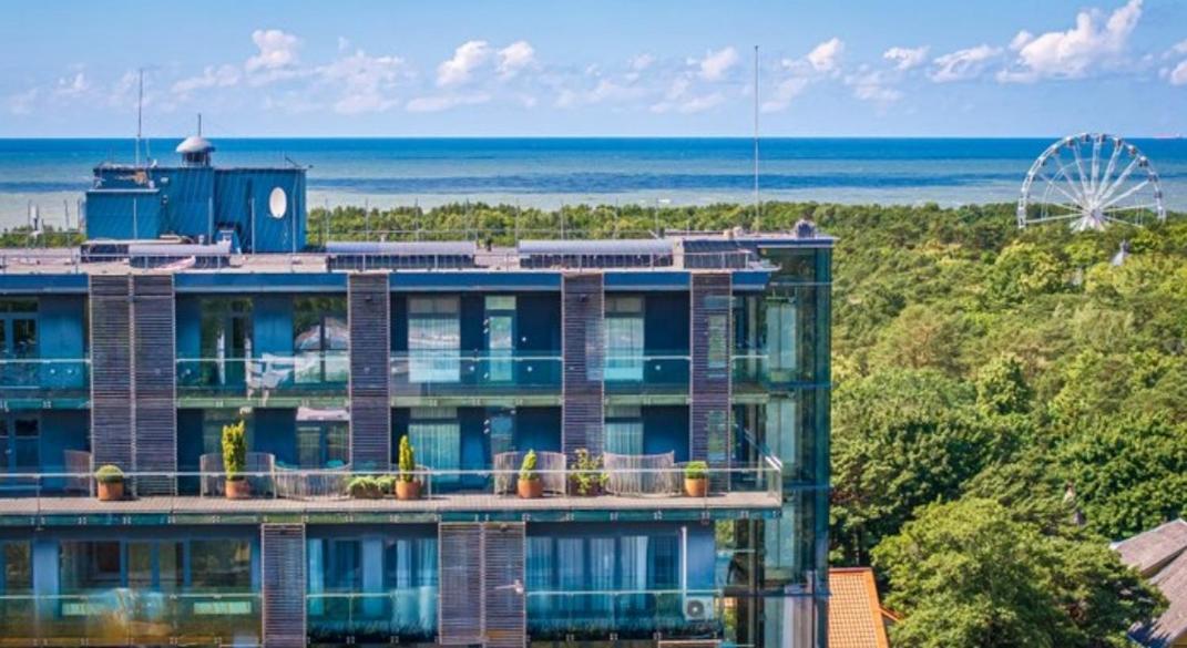 Palanga Sea View Lägenhet Exteriör bild