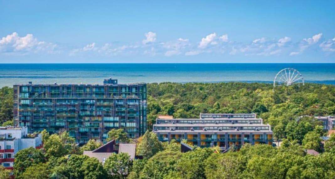 Palanga Sea View Lägenhet Exteriör bild